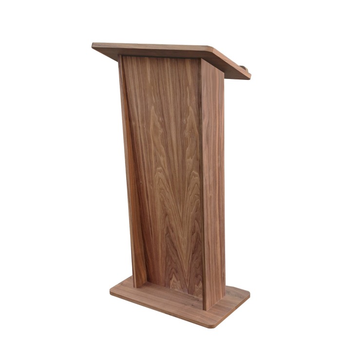 Premium Walnut Wooden Lectern