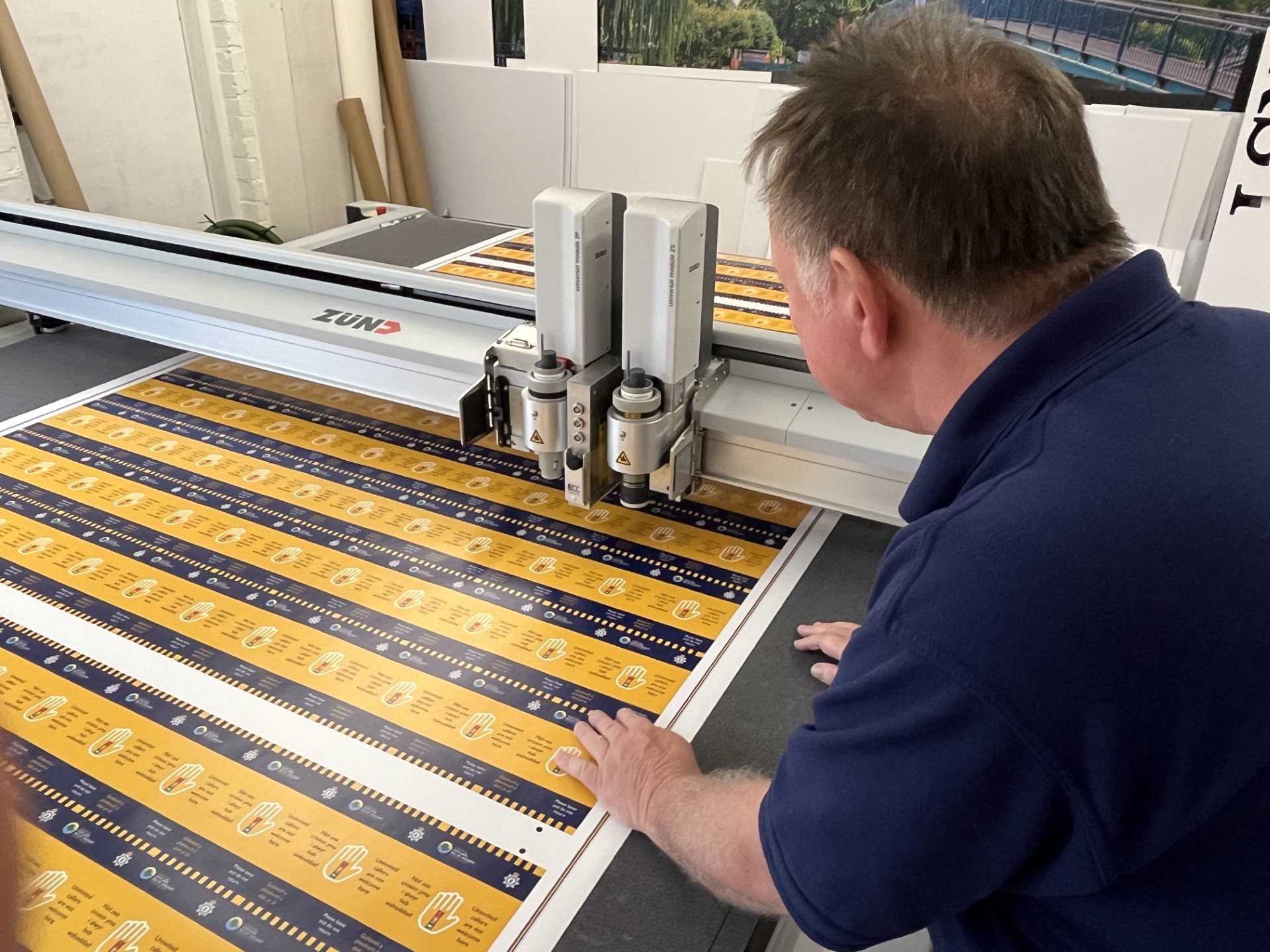 Zund Cutting Machine