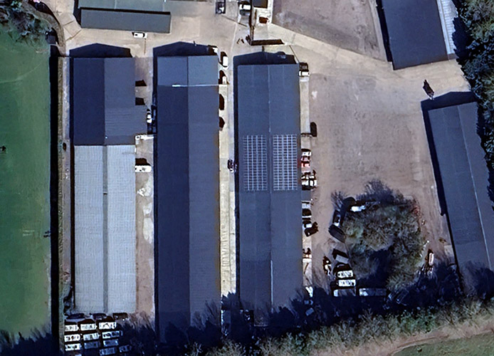 Warehouse Aerial