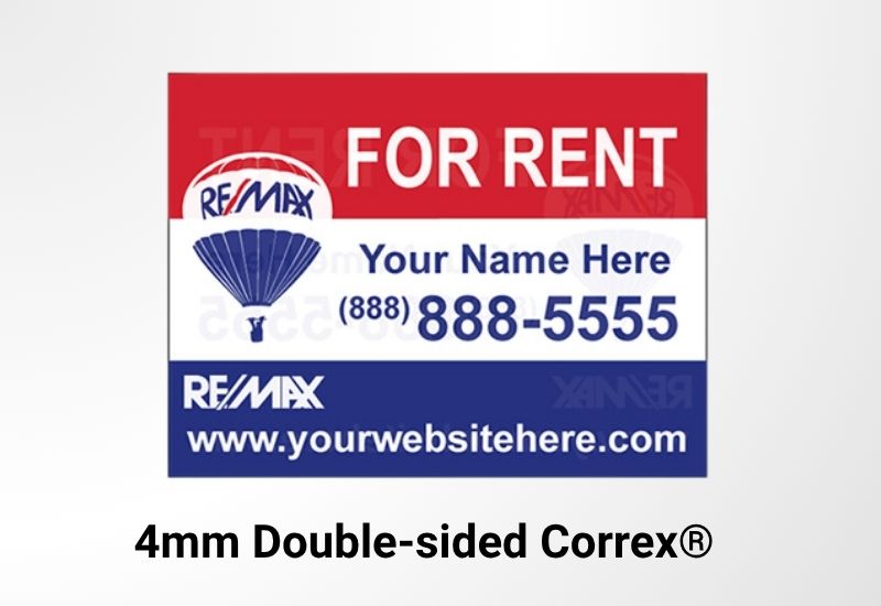 Double-sided 4mm Correx