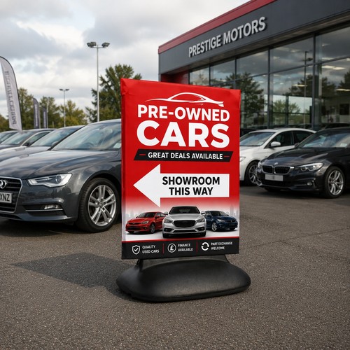 Pavement Sign Covers