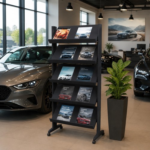 Showroom Literature Racks
