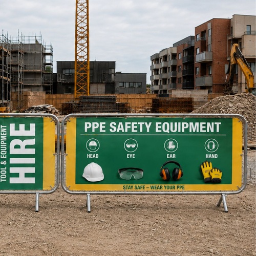 Construction Site Crowd Barrier Jackets