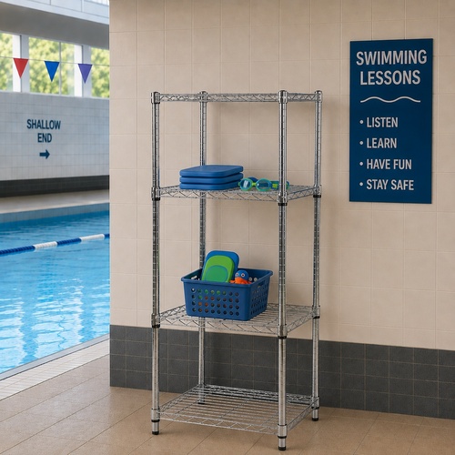 Chrome Shelves