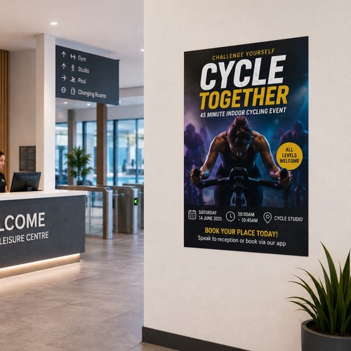 Leisure Centre Posters