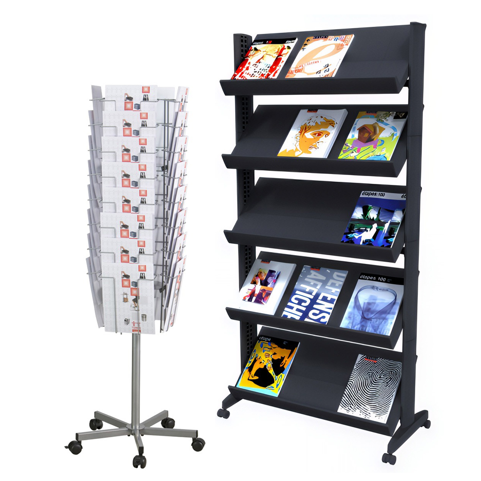 Mobile Literature Racks