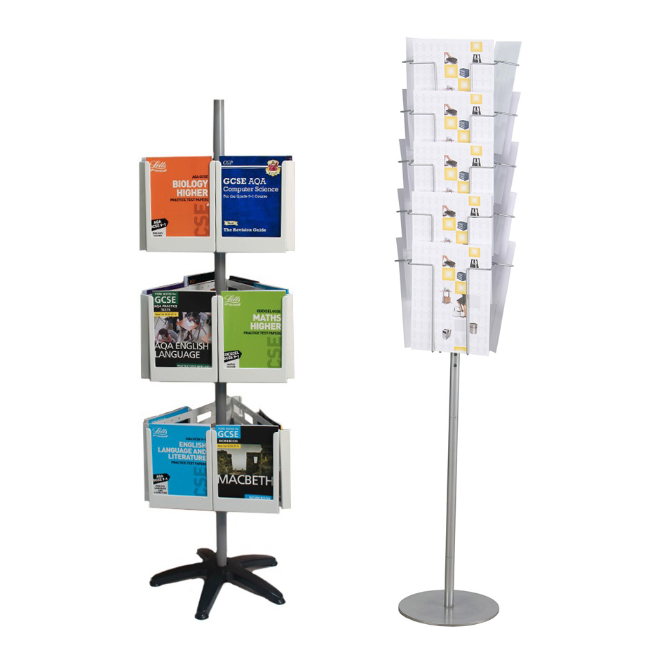 Rotating Literature Racks
