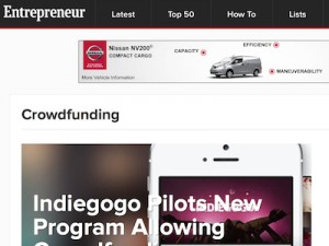 Entrepreneur.com Screenshot