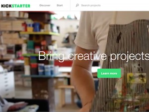 Kickstarter Screenshoot