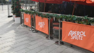 Cafe Barriers - Pavement Licence