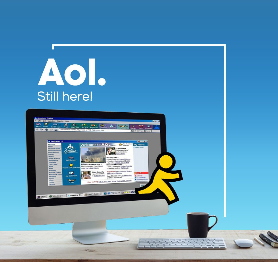 Brutally Honest Brand Slogans - AOL