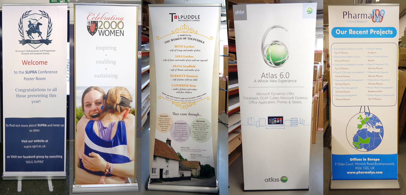 Recent Banner Stand Work