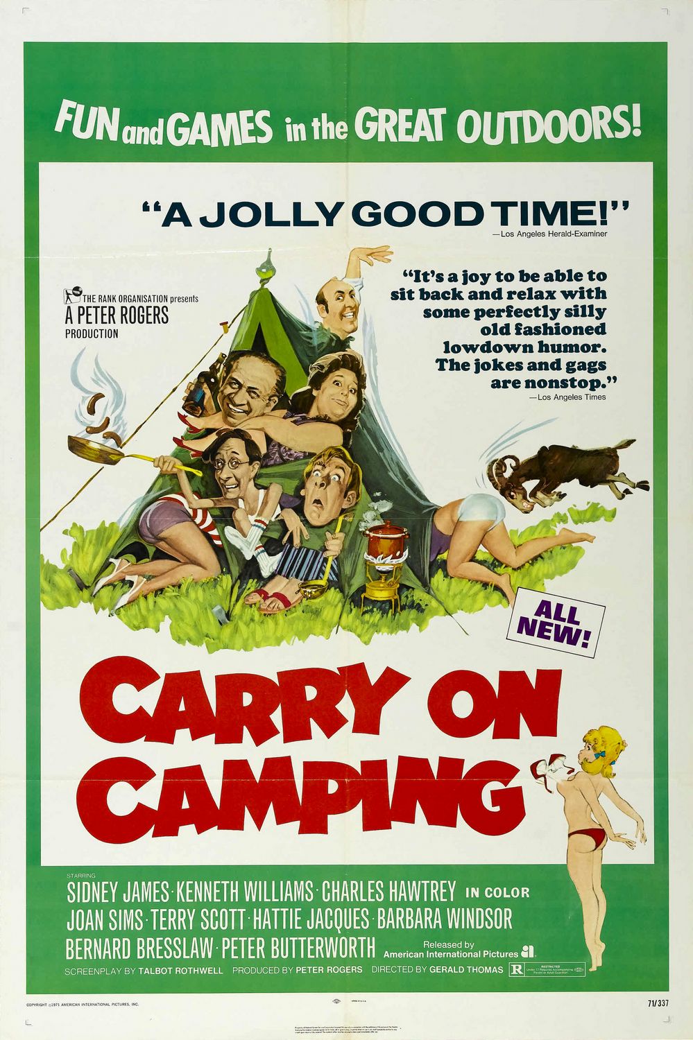 Carry On Camping Movie Poster