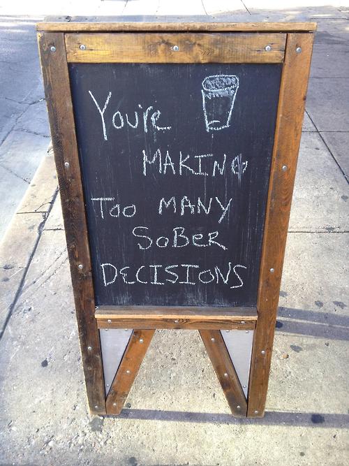 Funny Chalk Pavement Sign 10