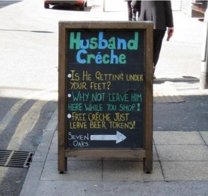 Funny Chalk Pavement Sign 4